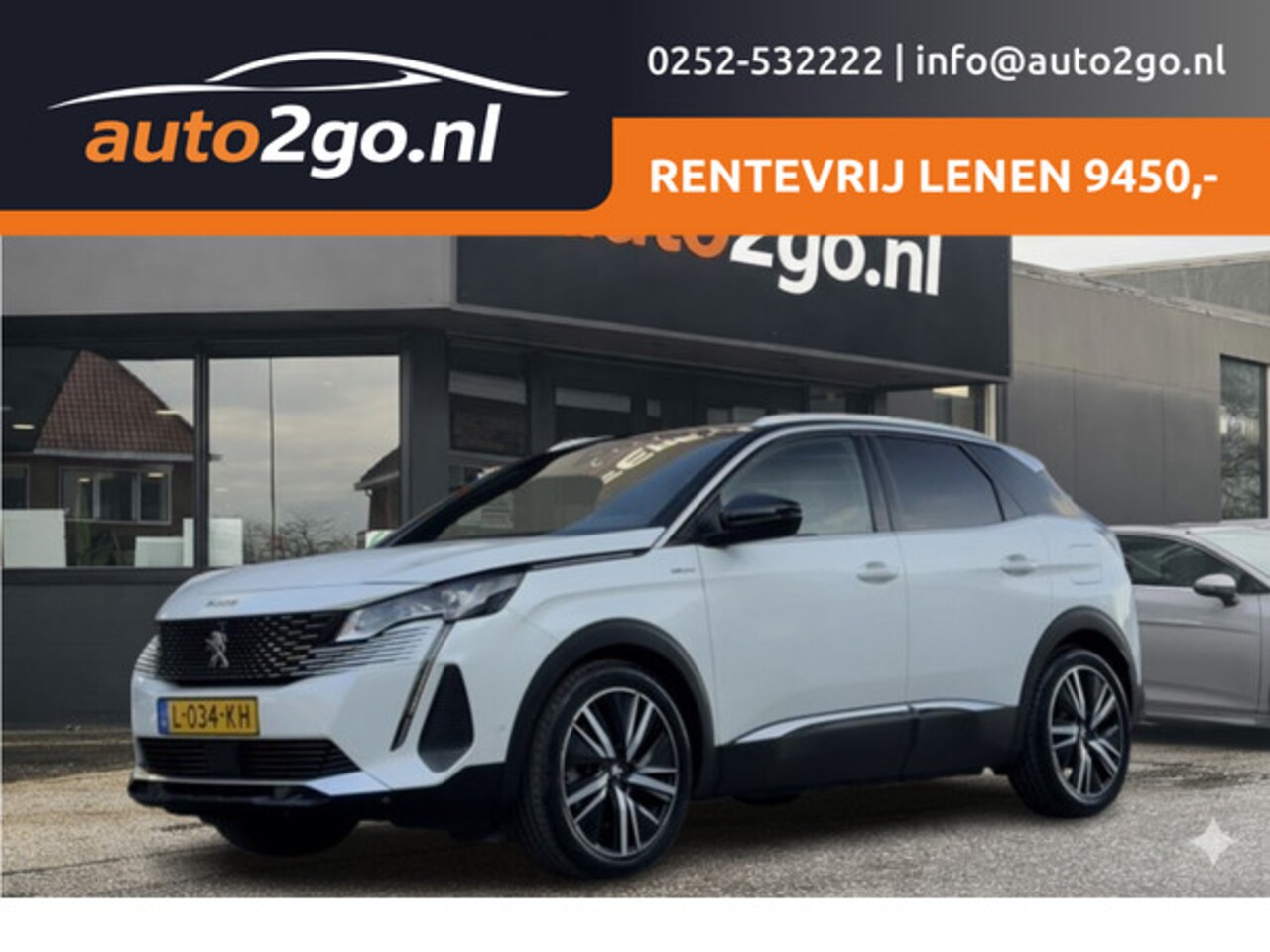 Peugeot 3008 - 1.6 GT-LINE HYBRID 225 BLUE AUT8 LEDER NAVI CAMERA  VIRTUAL-DASH LED LMV PDC - AutoWereld.nl
