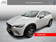 Mazda CX-3 - 2.0 SkyActiv-G 120 GT-M , Automaat, Trekhaak, Adap.Cruise, Bose, Half Leder, HUD, Camera,