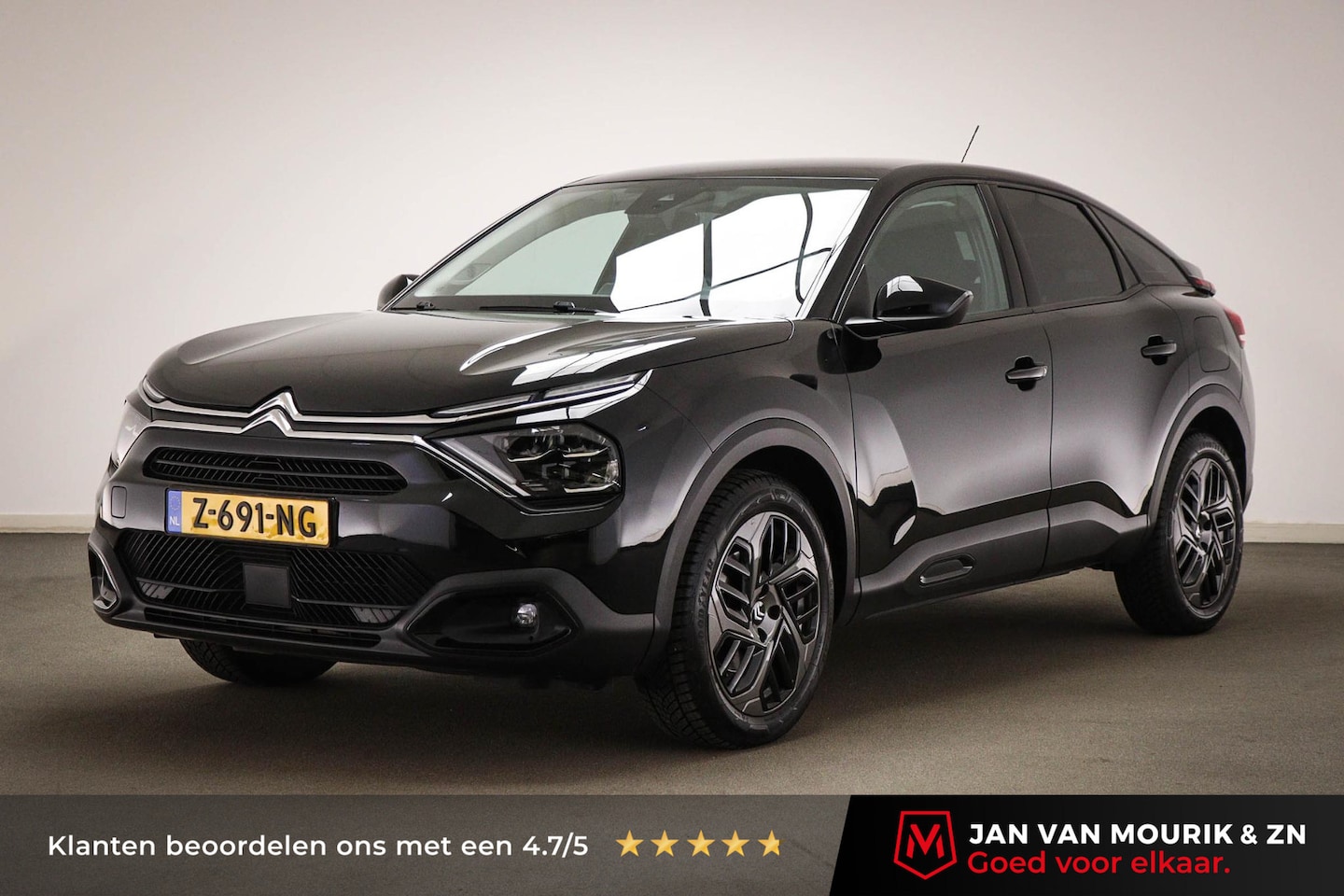 Citroën C4 - 1.2 Puretech Feel Pack | COLOR GLOSSY BLACK PACK | HALF LEDER | STOELVERWARMING | DAB | CA - AutoWereld.nl