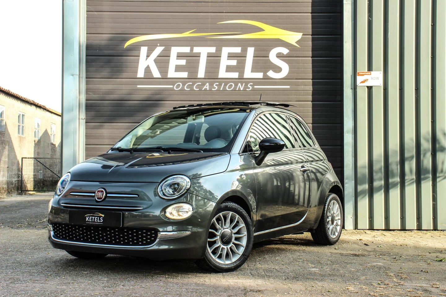 Fiat 500 - 0.9 TwinAir Turbo Lounge Automaat/Panoramadak - AutoWereld.nl