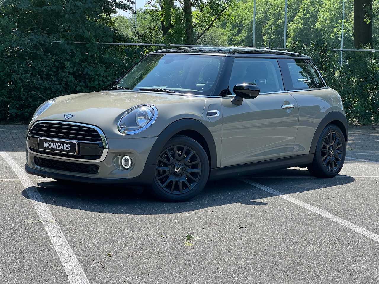 MINI 3-Deurs - 1.5 Cooper 1.5i 136pk Automaat - CarPlay - Cruise Control - Alarm - Armsteun - Emerald-grey - - AutoWereld.nl