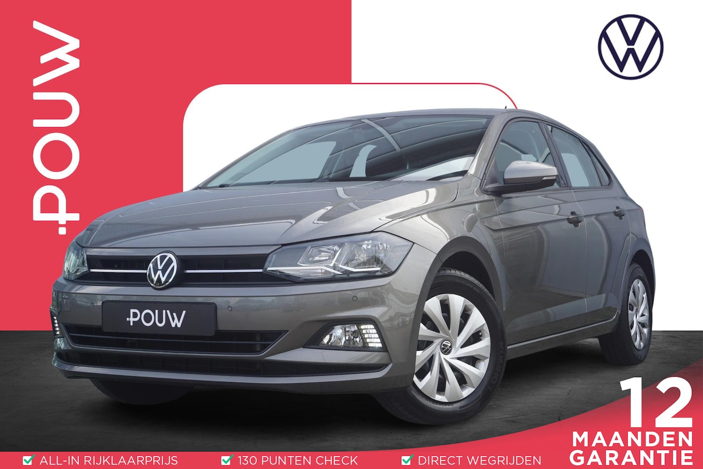 Volkswagen Polo - 1.0 TSI 95pk Comfortline | Parkeersensoren V+A | Navigatie | Apple Carplay & Android Auto - AutoWereld.nl