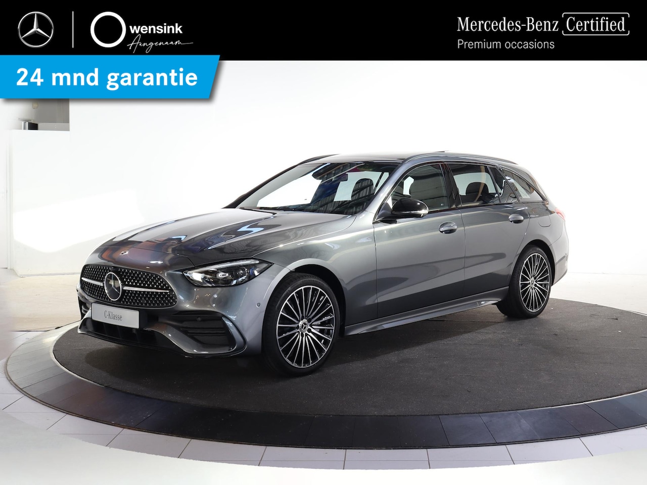 Mercedes-Benz C-klasse Estate - 300e Business Solution AMG | Panoramaschuifdak | Burmester | Rijassistentiepakket | DIGITA - AutoWereld.nl