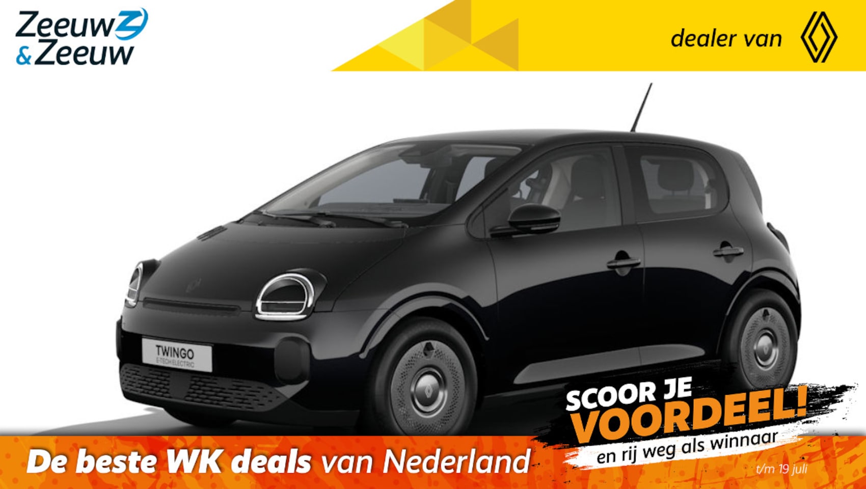 Renault Twingo - (Zeeuw & Zeeuw Private Lease Actie v.a. € 359,-) urban range Evolution | Wij maken graag e - AutoWereld.nl