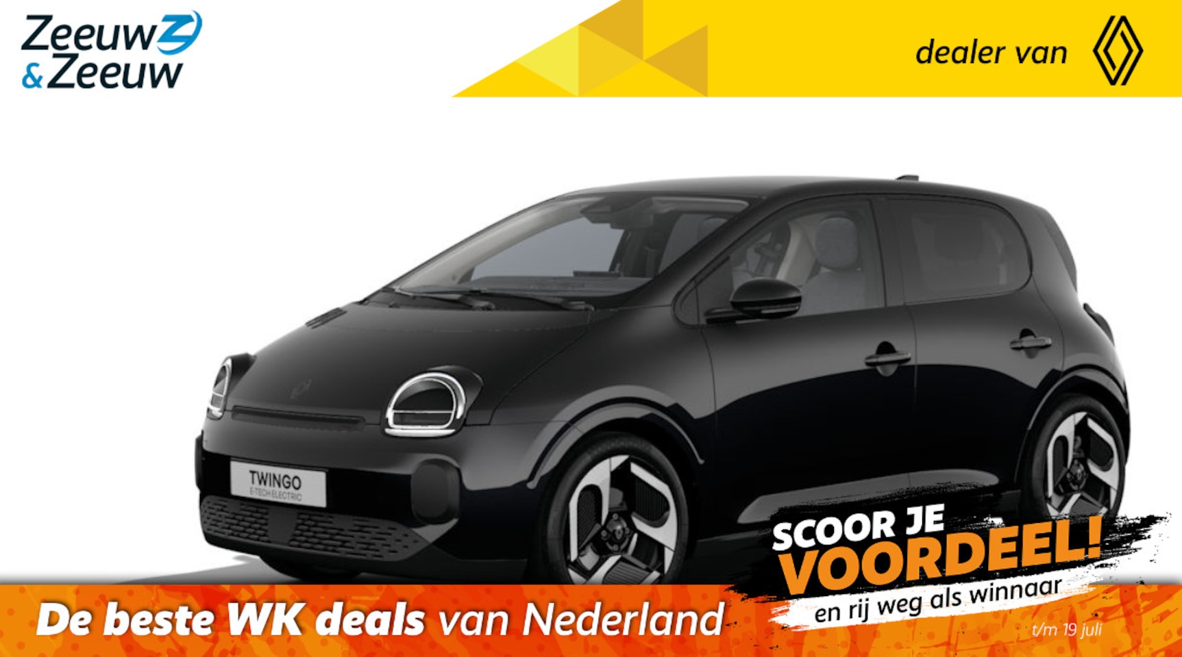 Renault Twingo - (Zeeuw & Zeeuw Private Lease Actie v.a. € 386,-) urban range techno | Wij maken graag een - AutoWereld.nl