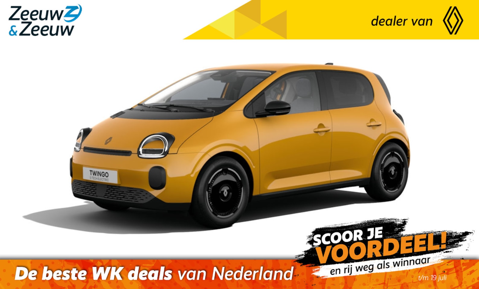 Renault Twingo - (Zeeuw & Zeeuw Private Lease Actie v.a. € 368,-) urban range techno l Wij maken graag een - AutoWereld.nl