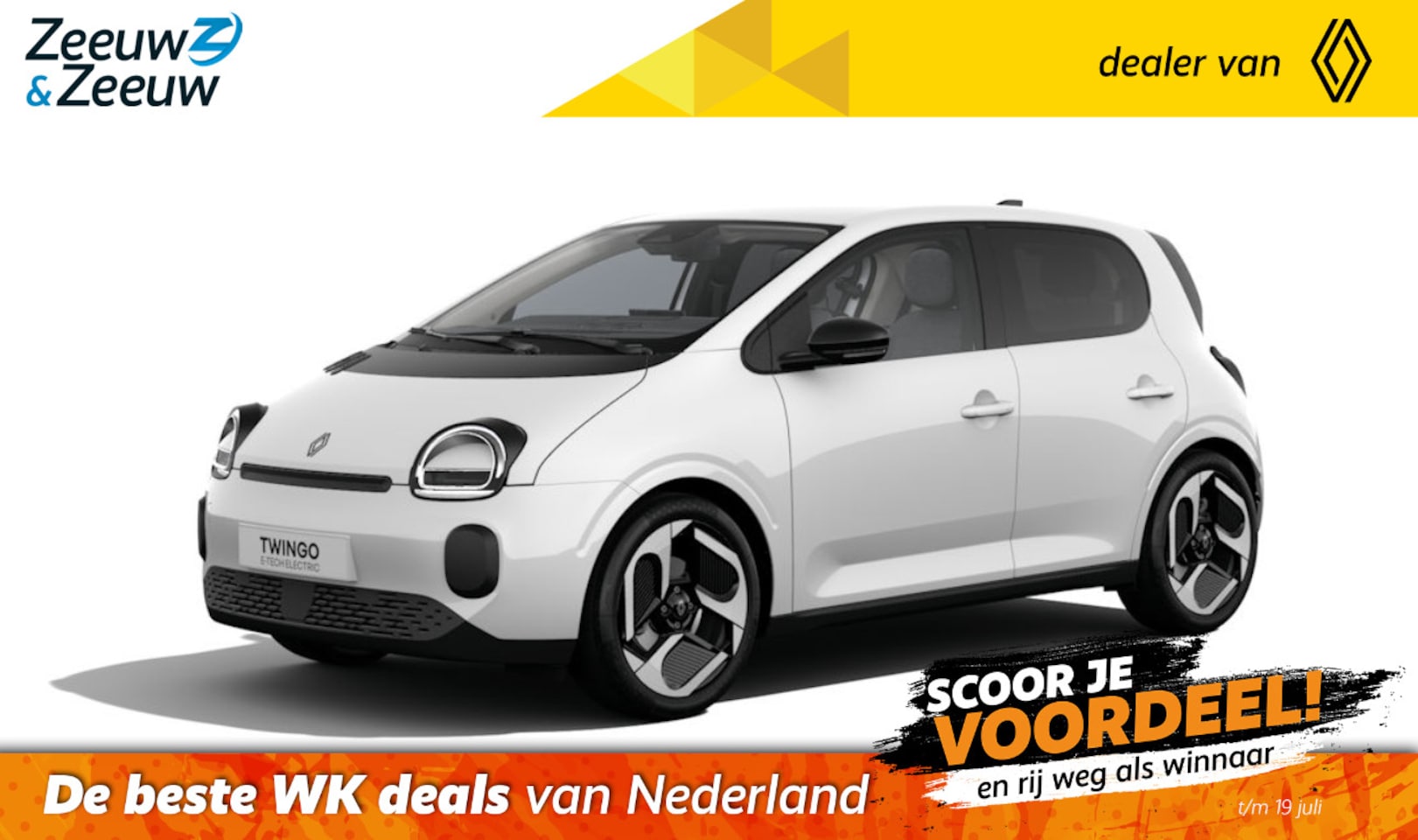 Renault Twingo - (Zeeuw & Zeeuw Private Lease Actie v.a. € 379,-) urban range techno l Wij maken graag een - AutoWereld.nl