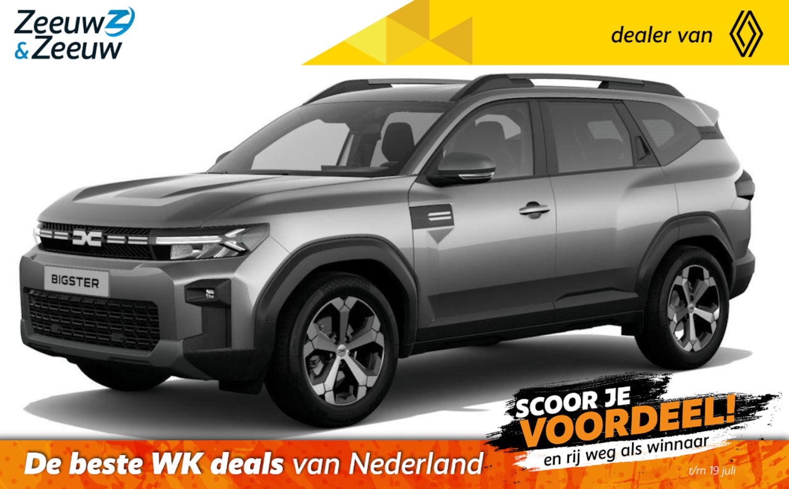 Dacia Bigster - 1.8 Hybrid 155 Journey Nu leverbaar met € 2.000,- Voorraadkorting | Inclusief 7 jaar garan - AutoWereld.nl