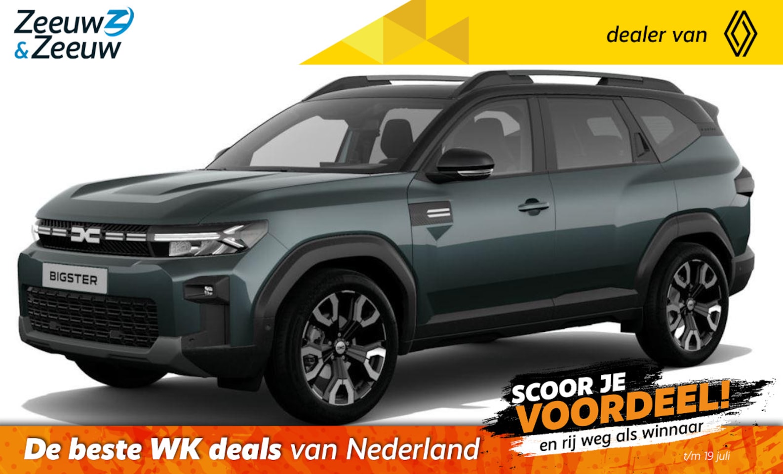 Dacia Bigster - (Zeeuw & Zeeuw Private Lease Actie v.a. € 572,-) Hybrid 155 Limited | Wij maken graag een - AutoWereld.nl