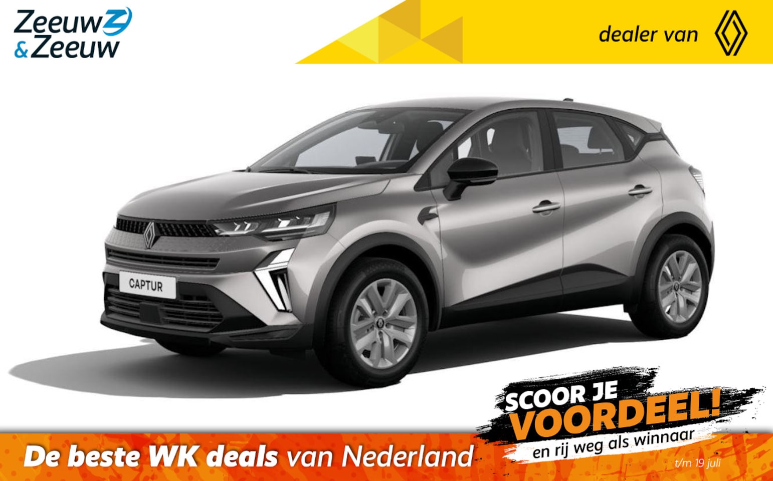 Renault Captur - E-Tech full hybrid 160 evolution | Nu leverbaar met €2.500,- EXTRA Zeeuw & Zeeuw korting e - AutoWereld.nl