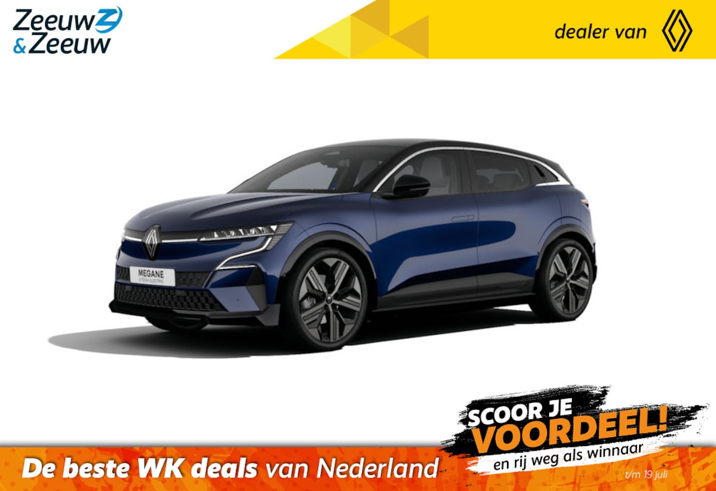 Renault Mégane E-Tech - Business Edition 220PK comfort range | 6x leverbaar | Lage cataloguswaarde met 18% bijtell - AutoWereld.nl