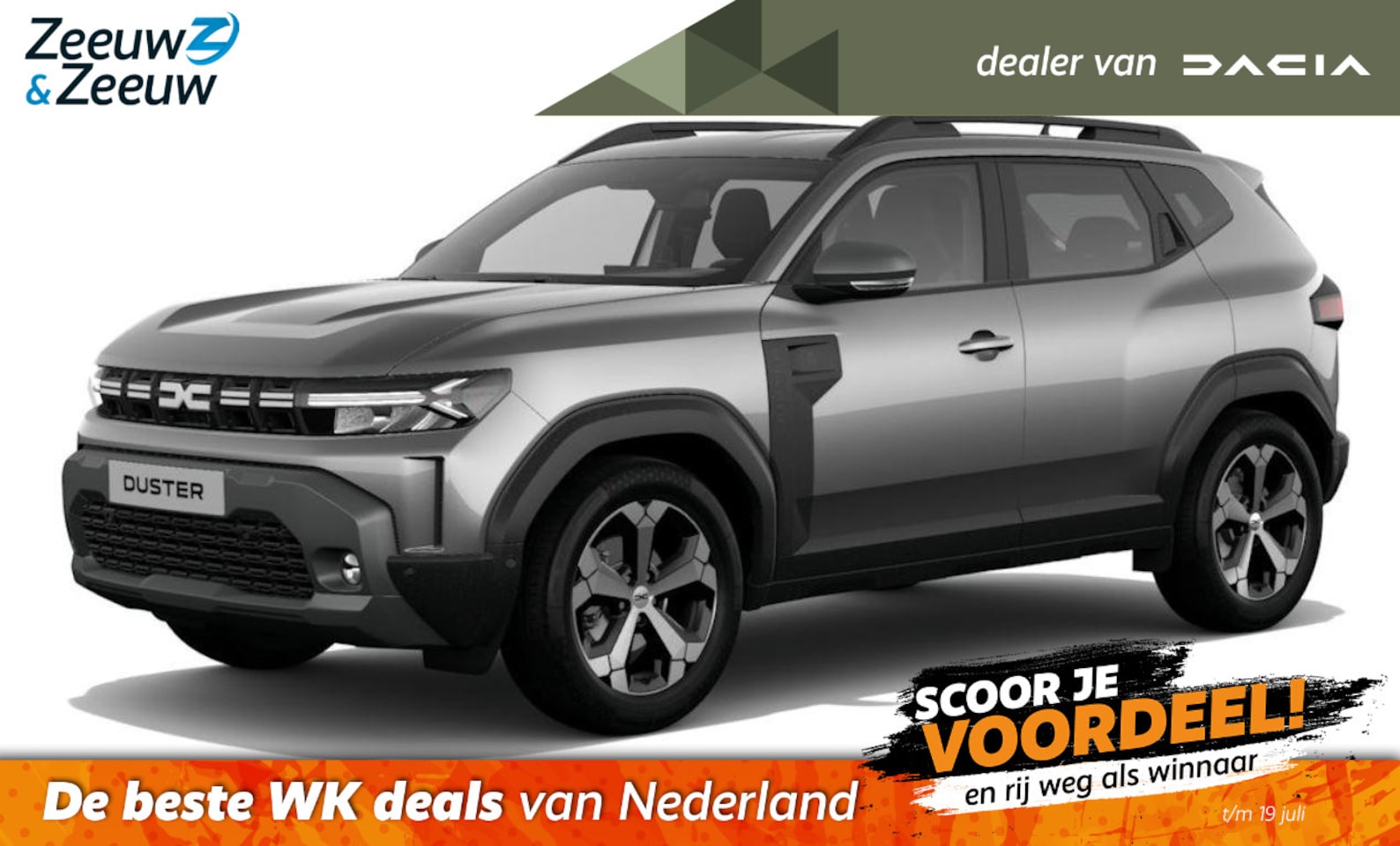 Dacia Duster - Hybrid 155 limited edition Nu met Gratis 7 jaar garantie | Financier uw Duster vanaf 2,9% - AutoWereld.nl