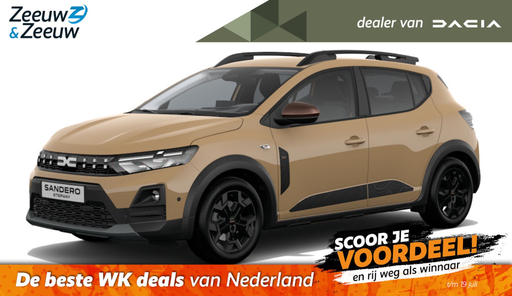 Dacia Sandero Stepway - (Zeeuw & Zeeuw Private Lease Actie v.a. € 435,-) Eco-G 120 extreme | Wij maken graag een P - AutoWereld.nl