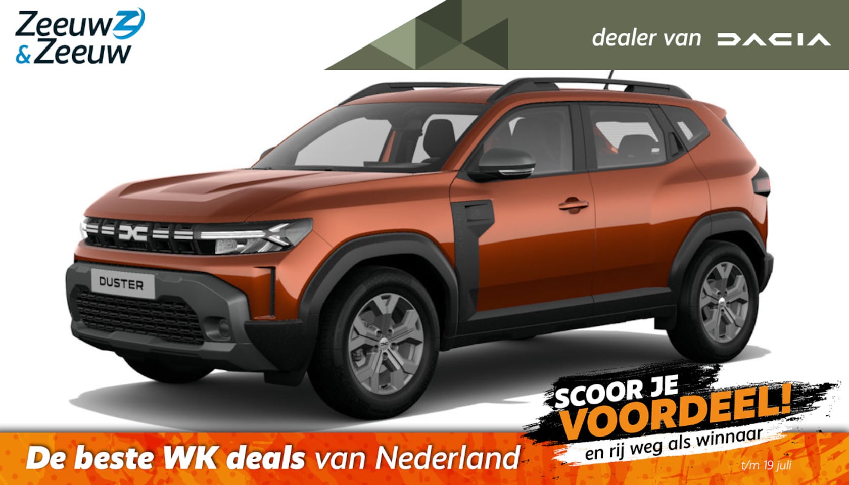 Dacia Duster - (Zeeuw&Zeeuw Private Lease Actie v.a. € 504,-) hybrid 155 expression | Wij maken graag een - AutoWereld.nl