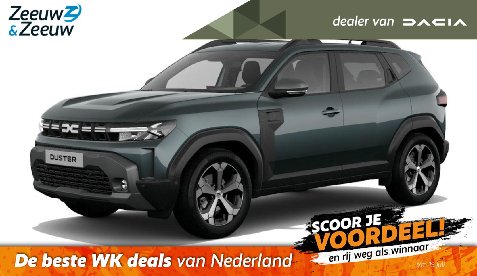 Dacia Duster - Hybrid 155 limited edition Nu met Gratis 7 jaar garantie | Financier uw Duster vanaf 2,9% - AutoWereld.nl