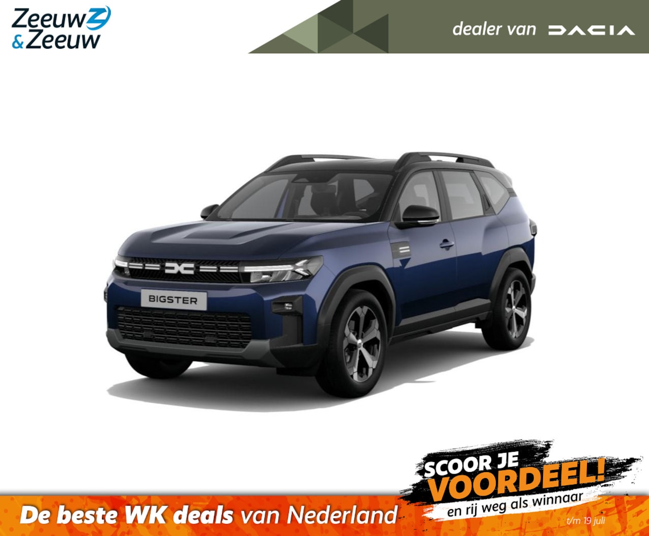 Dacia Bigster - (Zeeuw & Zeeuw Private Lease Actie v.a. € 566,-) Hybrid 155 Journey | Wij maken graag een - AutoWereld.nl