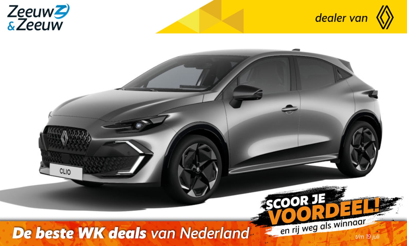Renault Clio - (Zeeuw & Zeeuw Private Lease Actie v.a. €421,-) TCe 115 techno | Wij maken graag een Priva - AutoWereld.nl