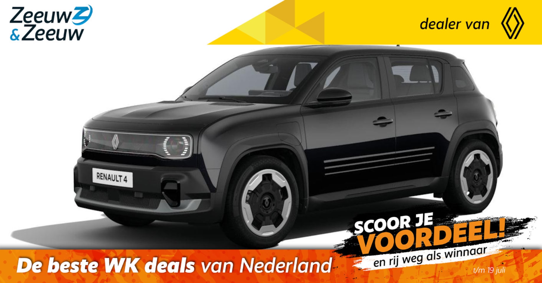 Renault 4 - (Zeeuw & Zeeuw Private Lease Actie v.a. € 525,-) Evolution Comfort Range | Wij maken graag - AutoWereld.nl