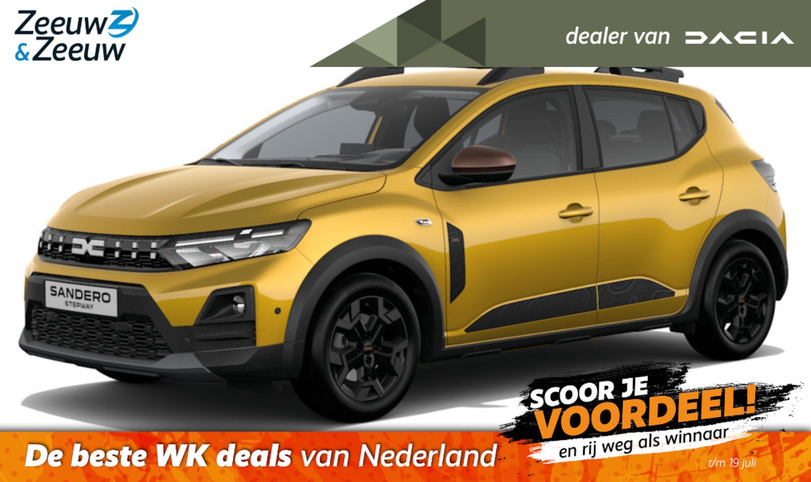 Dacia Sandero Stepway - (Zeeuw & Zeeuw Private Lease Actie v.a. € 435,-) Eco-G 120 automaat extreme | Wij maken gr - AutoWereld.nl