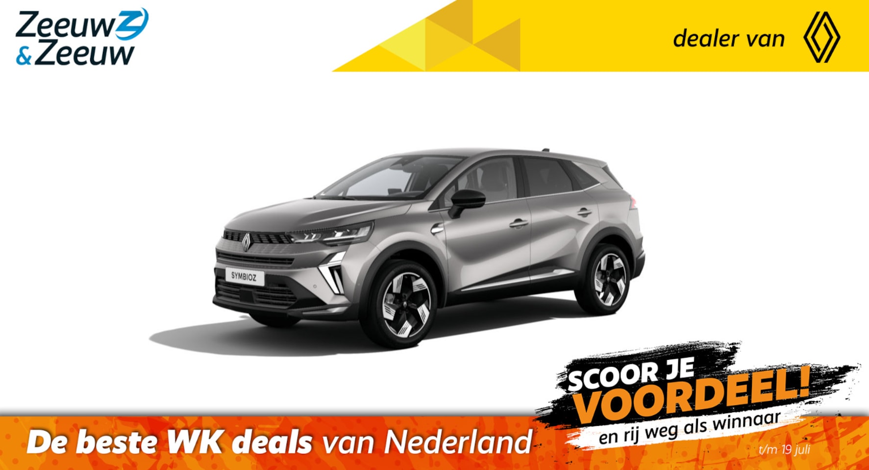 Renault Symbioz - E-Tech full hybrid 160 techno | Nu leverbaar met €2.500,- EXTRA Zeeuw & Zeeuw voorraadkort - AutoWereld.nl