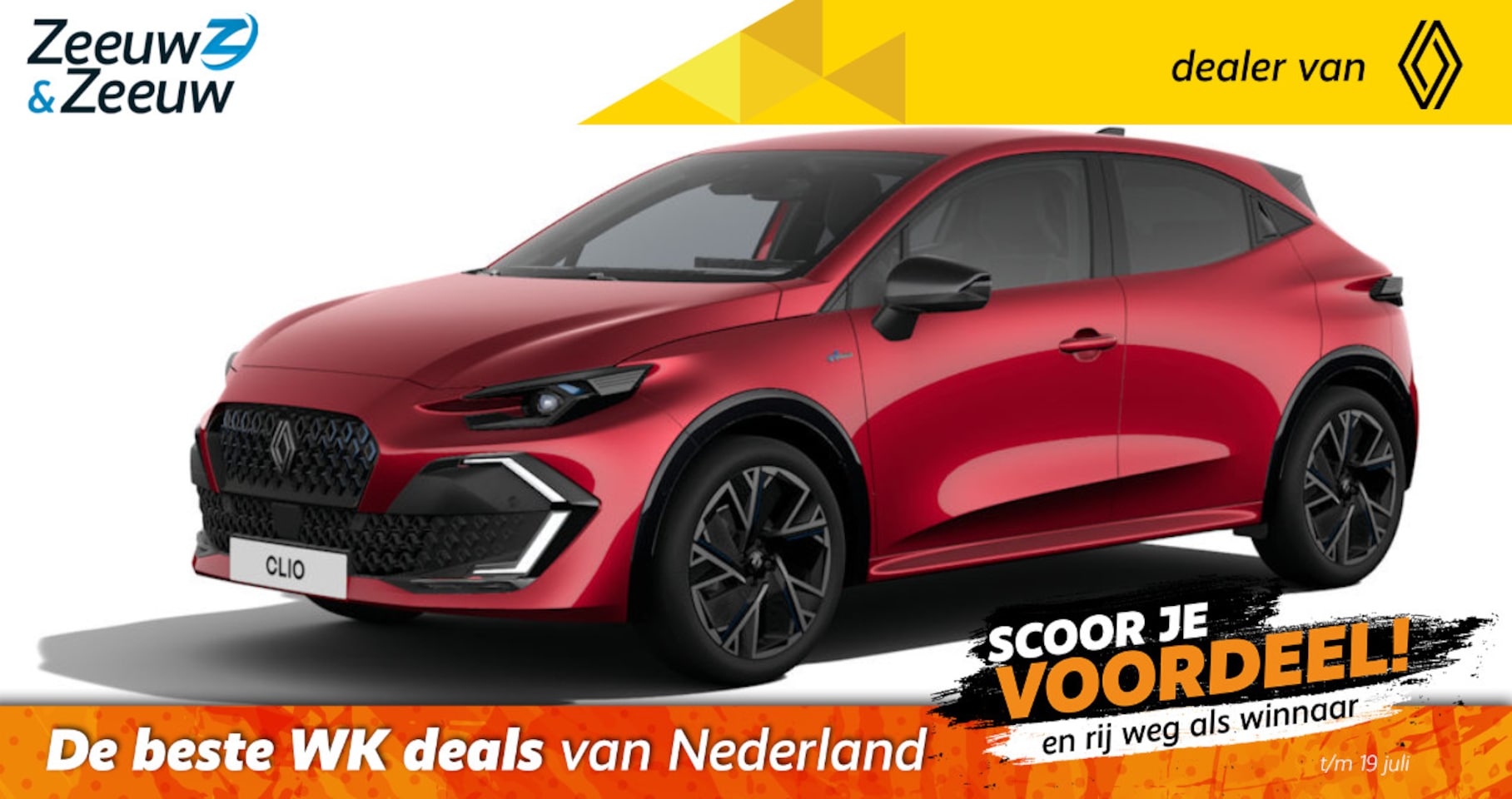 Renault Clio - (Zeeuw & Zeeuw Private Lease Actie v.a. € 473,-) Hybrid 160 esprit Alpine | Wij maken graa - AutoWereld.nl