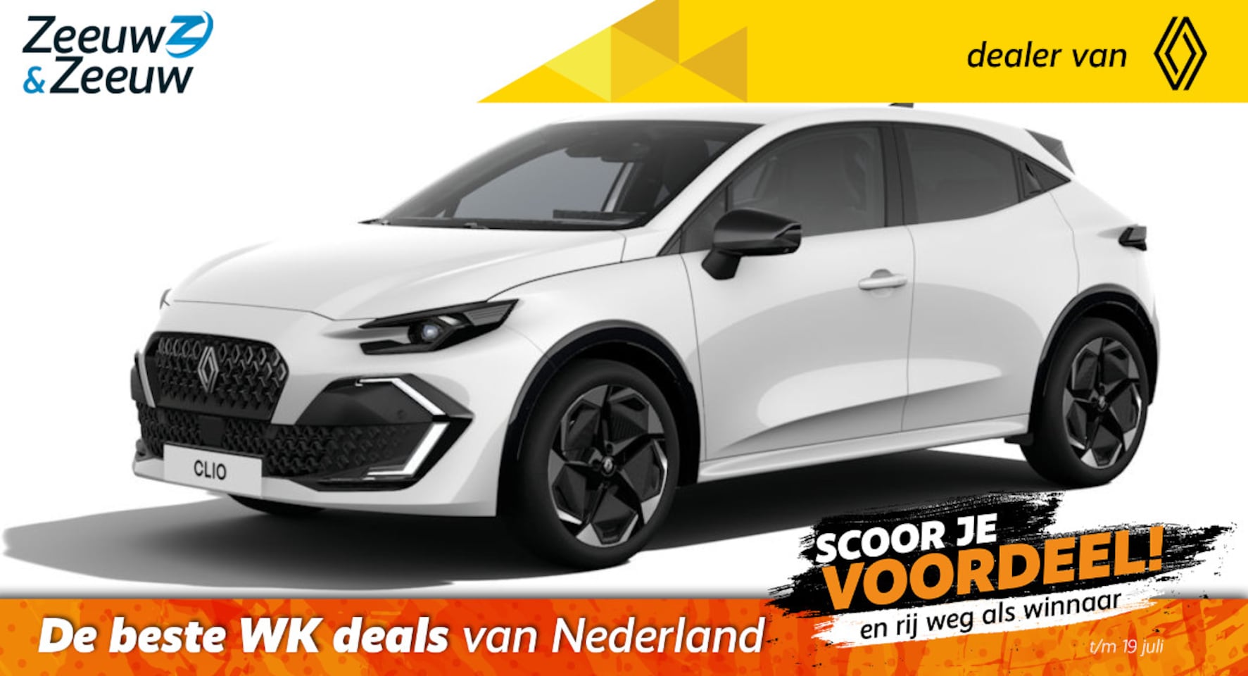 Renault Clio - (Zeeuw & Zeeuw Private Lease Actie v.a. €421,-) TCe 115 techno | Wij maken graag een Priva - AutoWereld.nl