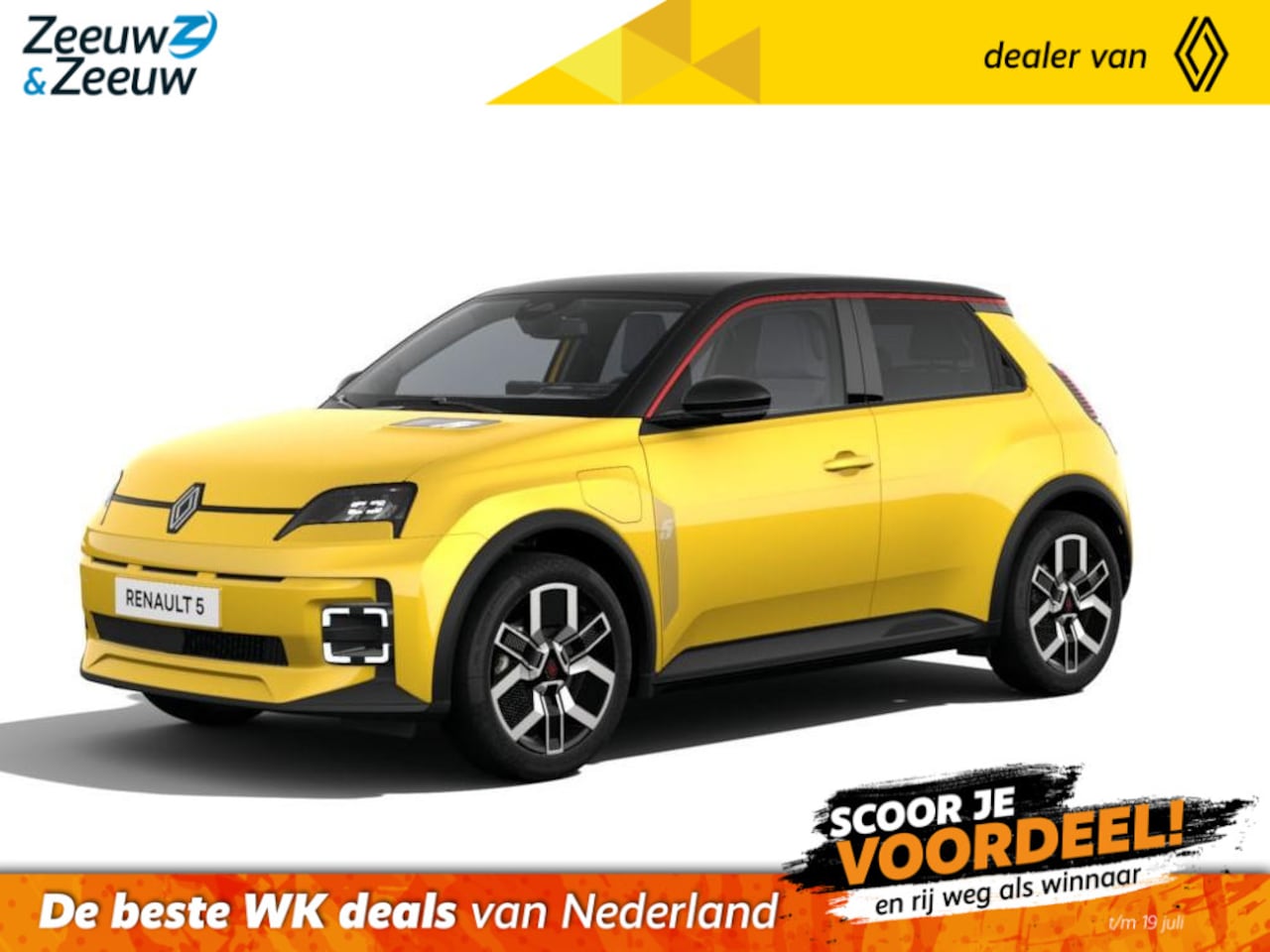 Renault 5 - (Zeeuw & Zeeuw Private Lease Actie v.a. € 512,-) Comfort range Techno | Wij maken graag ee - AutoWereld.nl