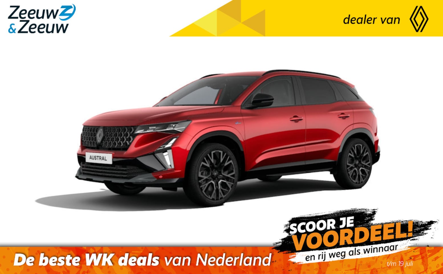 Renault Austral - (Zeeuw & Zeeuw Private Lease Actie v.a. € 644,-) E-Tech full hybrid 200 Esprit Alpine | Wi - AutoWereld.nl