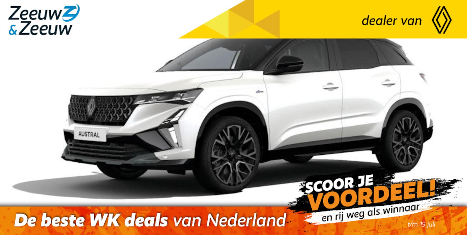 Renault Austral - E-Tech full hybrid 200 Esprit Alpine | NU met €3.500,- Zeeuw & Zeeuw voorraadkorting | Nu - AutoWereld.nl