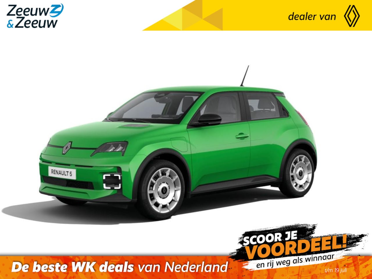 Renault 5 - (Zeeuw & Zeeuw Private Lease Actie v.a. € 418,-) Evolution 120 pk Urban range | Wij maken - AutoWereld.nl