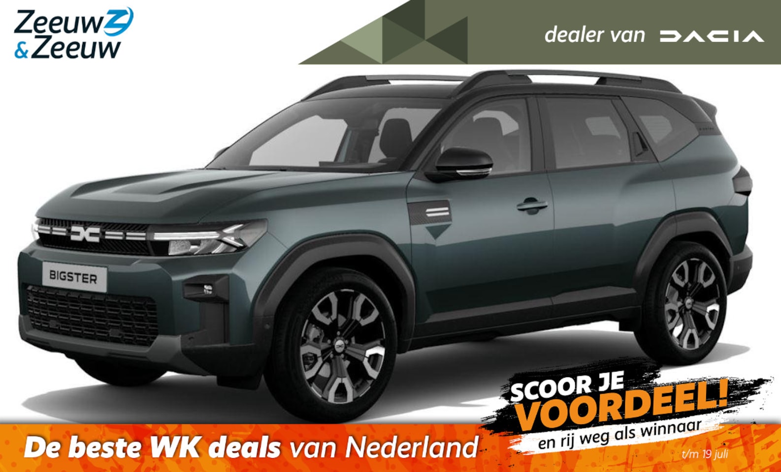 Dacia Bigster - Hybrid 155 Limited Edition Uit voorraad leverbaar in verschillende kleuren met € 1.000,- v - AutoWereld.nl