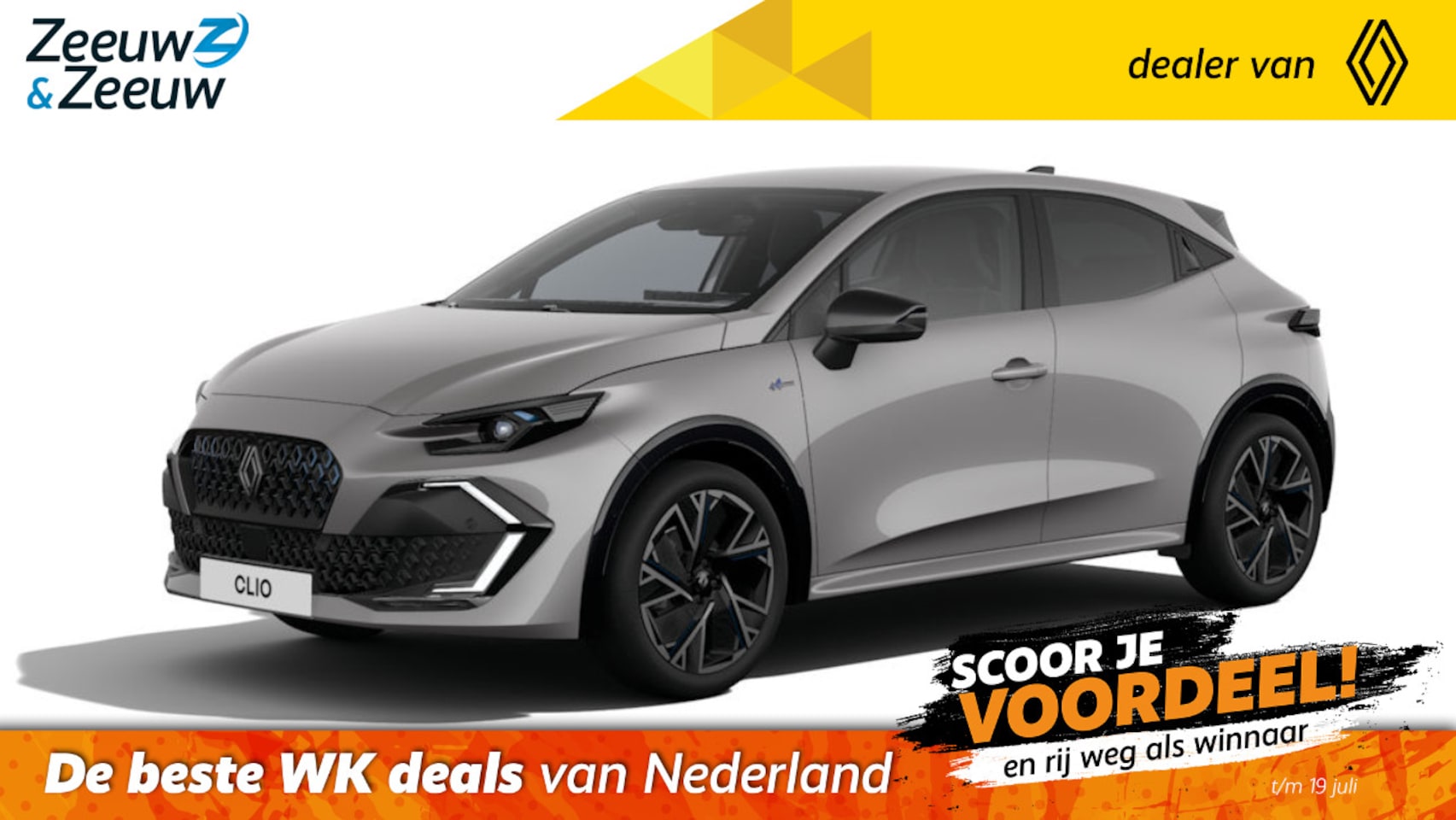 Renault Clio - (Zeeuw & Zeeuw Private Lease Actie v.a. € 473,-) Hybrid 160 esprit Alpine | Wij maken graa - AutoWereld.nl
