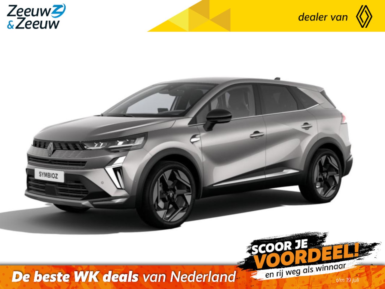Renault Symbioz - (Zeeuw & Zeeeuw Private Lease Actie v.a. € 569,-) E-Tech full hybrid 160 iconic | Wij make - AutoWereld.nl