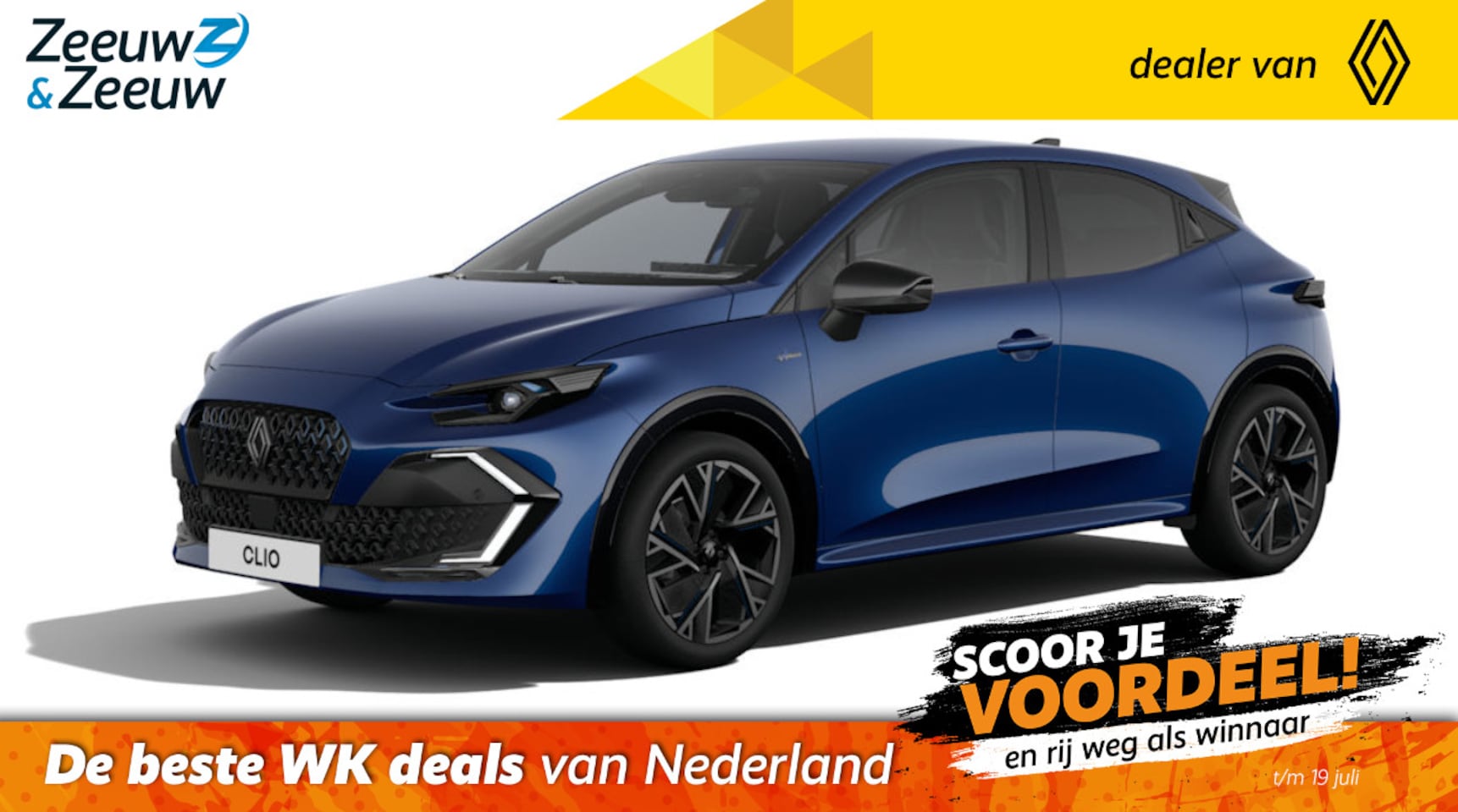 Renault Clio - (Zeeuw & Zeeuw Private Lease Actie v.a. € 473,-) Hybrid 160 esprit Alpine | Wij maken graa - AutoWereld.nl