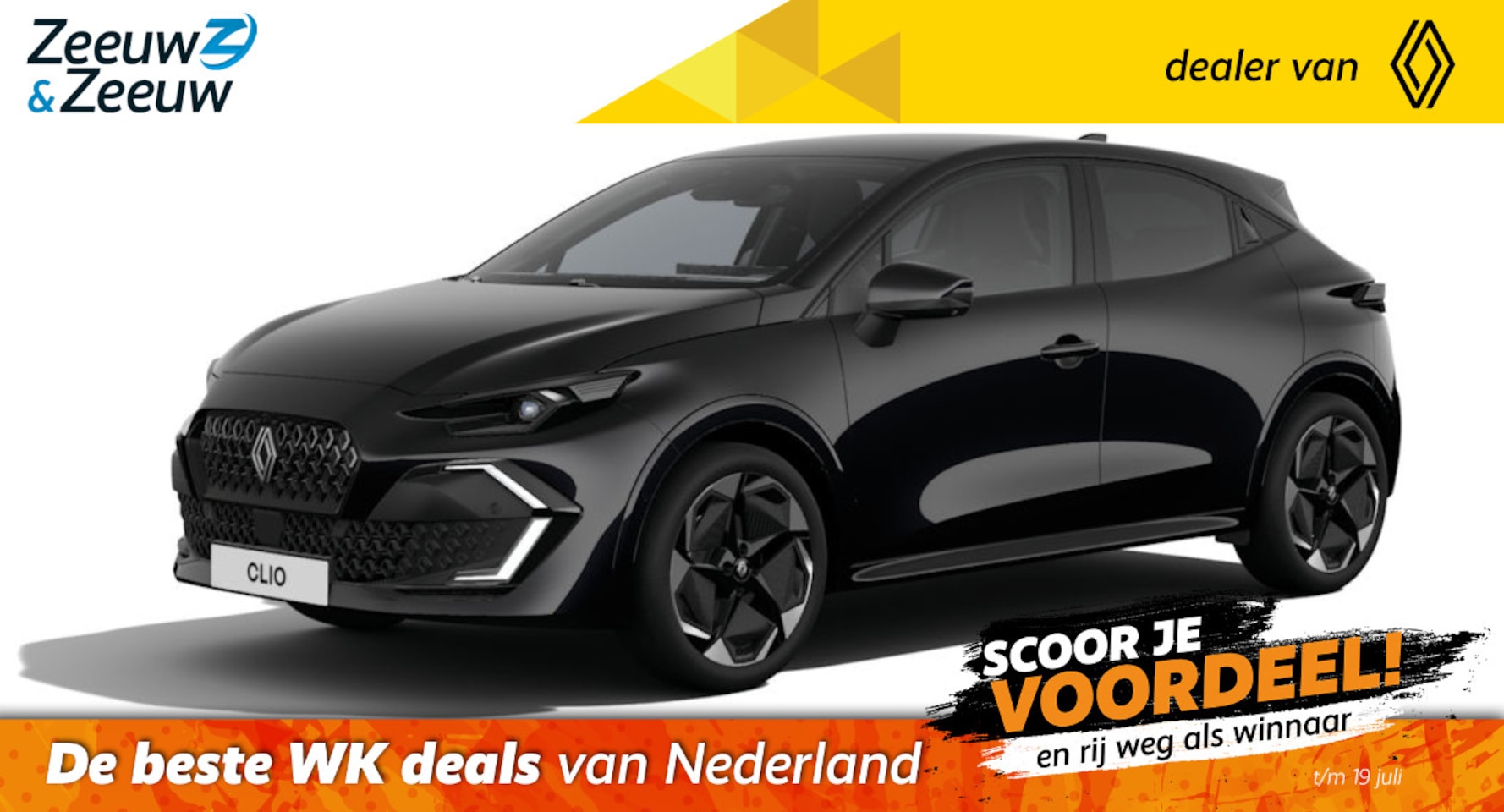 Renault Clio - (Zeeuw & Zeeuw Private Lease Actie v.a. €421,-) TCe 115 techno | Wij maken graag een Priva - AutoWereld.nl