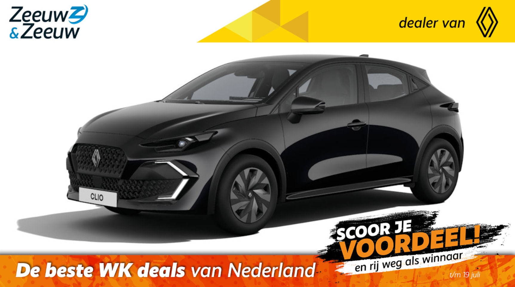 Renault Clio - (Zeeuw & Zeeuw Private Lease Actie v.a. €398) Hybrid 160 Evolution | Wij maken graag een P - AutoWereld.nl