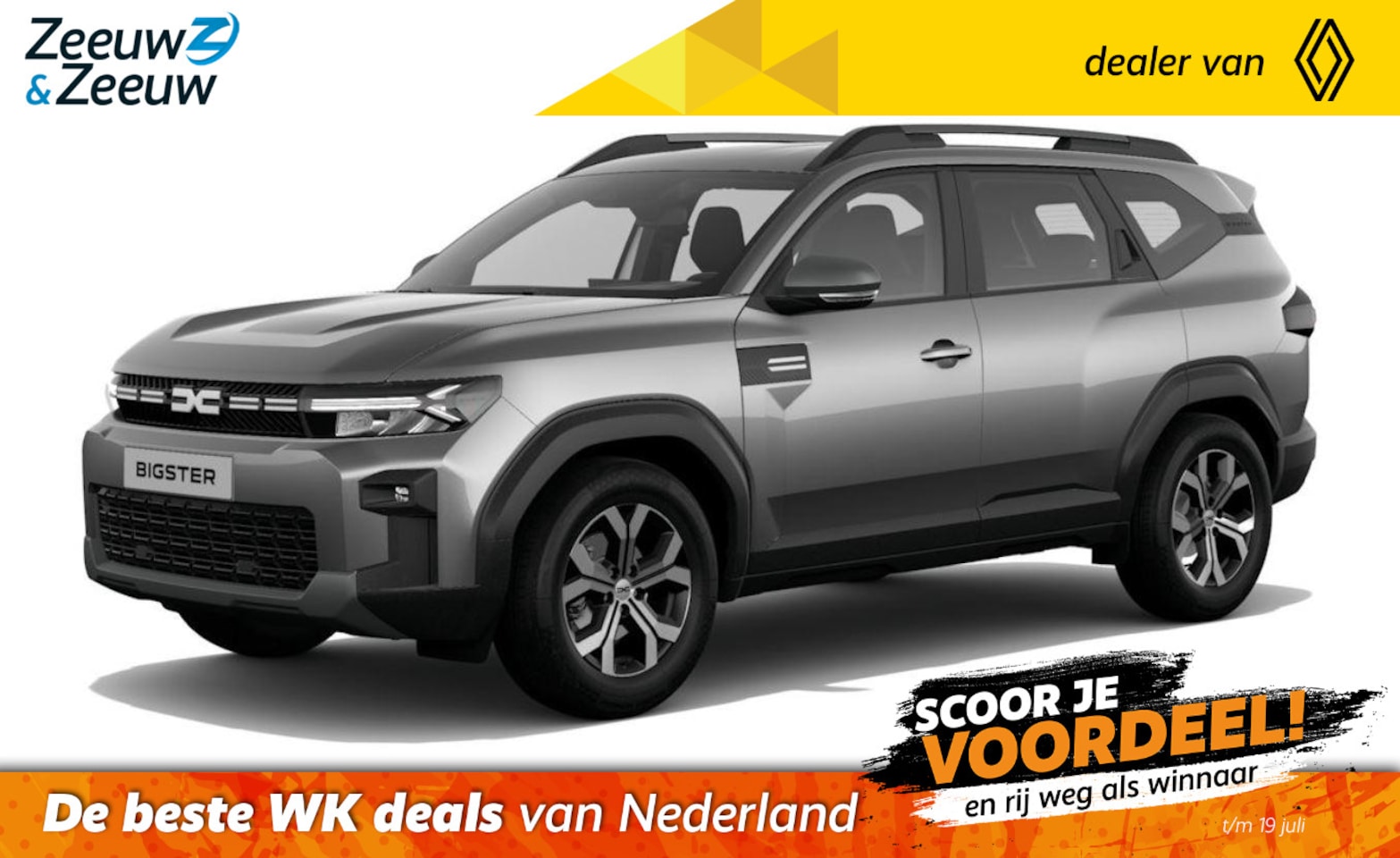 Dacia Bigster - Hybrid 155 Expression Nu leverbaar met € 2.000,- Voorraadkorting | Inclusief 7 jaar garant - AutoWereld.nl