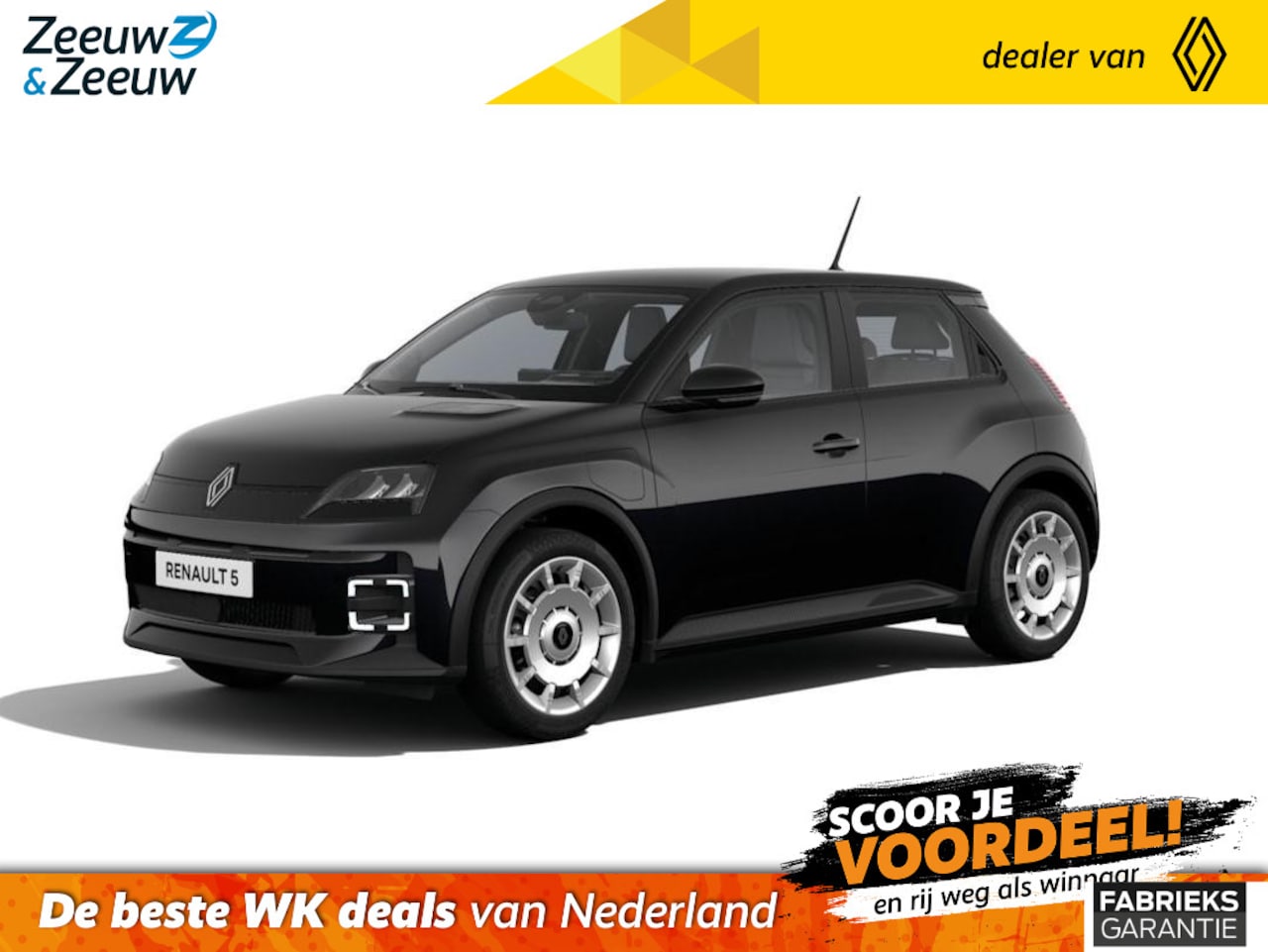 Renault 5 - urban range FIVE 40 kWh Nieuwe stads-EV | Vanaf nu te bestellen | 310KM actieradius | 40kW - AutoWereld.nl