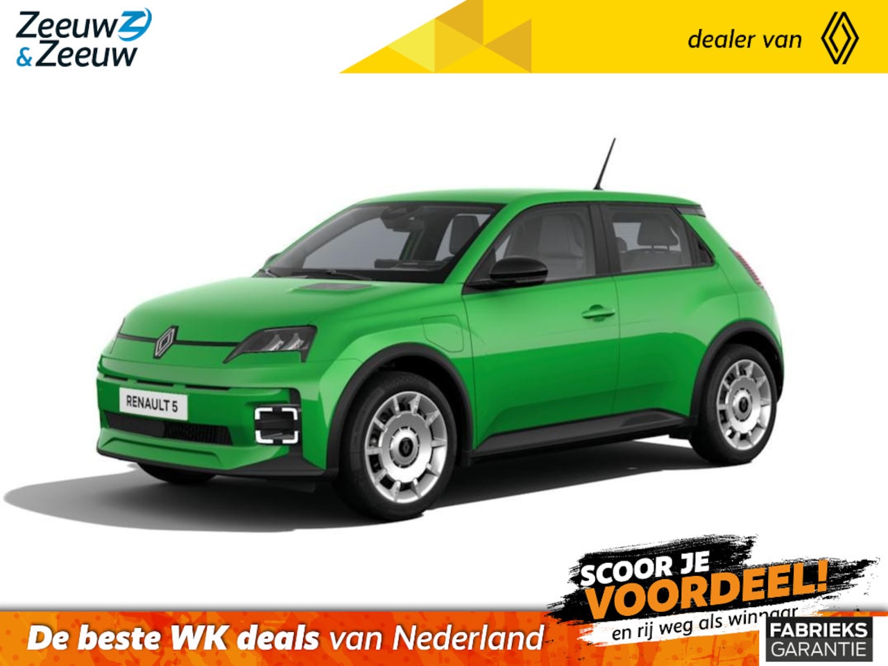 Renault 5 - Comfort Range Evolution | NU met €1.300,- Zeeuw & Zeeuw voorraadkorting en met GRATIS 5 ja - AutoWereld.nl