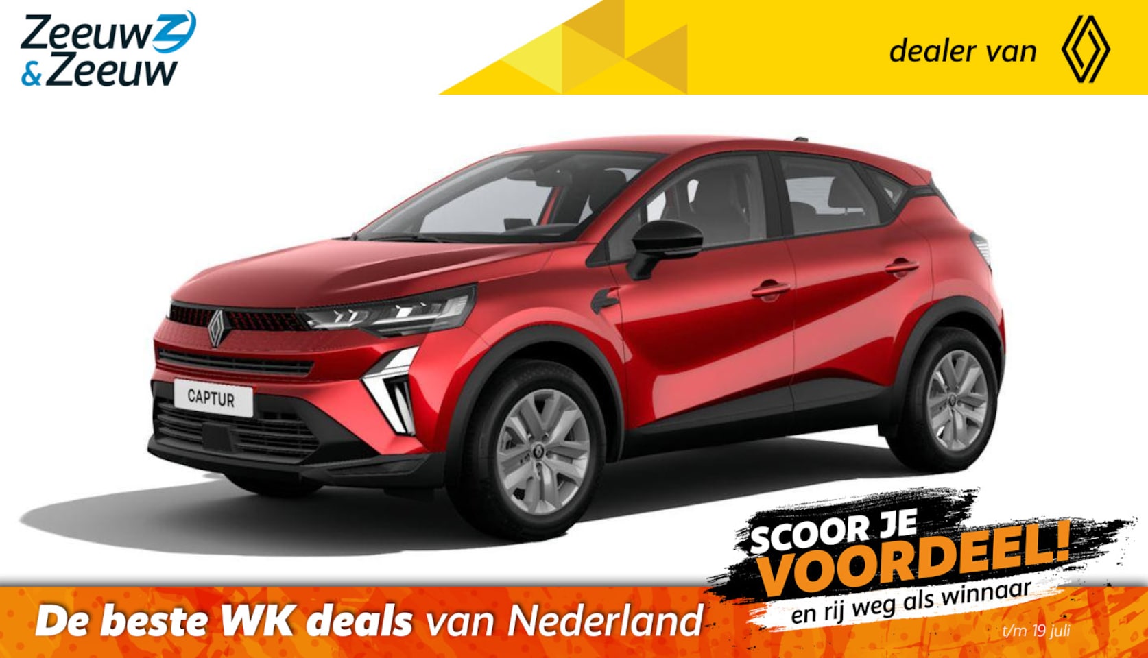 Renault Captur - (Zeeuw & Zeeuw Private Lease Actie v.a. € 449,-) TCe 115 evolution | Wij maken graag een P - AutoWereld.nl