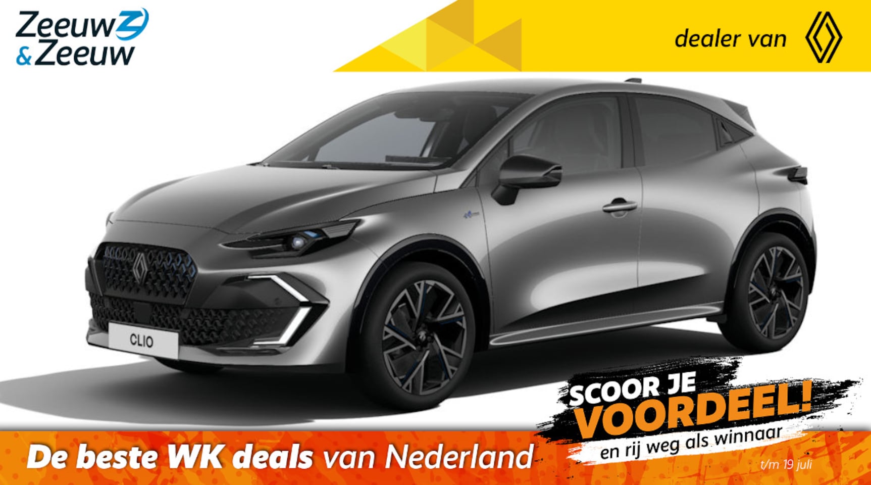 Renault Clio - (Zeeuw & Zeeuw Private Lease Actie v.a. € 473,-) Hybrid 160 esprit Alpine | Wij maken graa - AutoWereld.nl