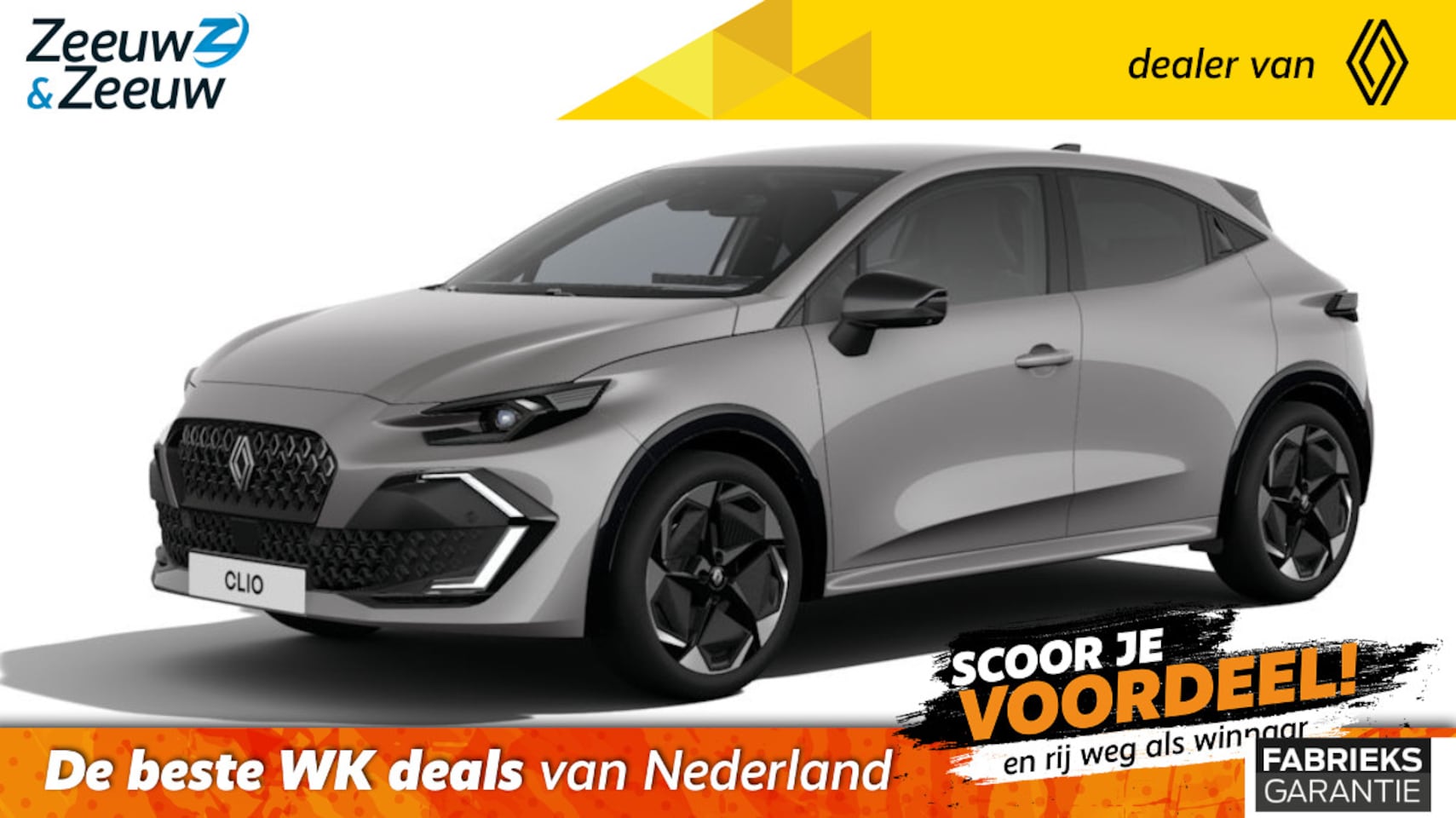 Renault Clio - Hybrid 160 techno | NU met €1.800,- Zeeuw & Zeeuw voorraadkorting | 5 jaar Gratis Garantie - AutoWereld.nl