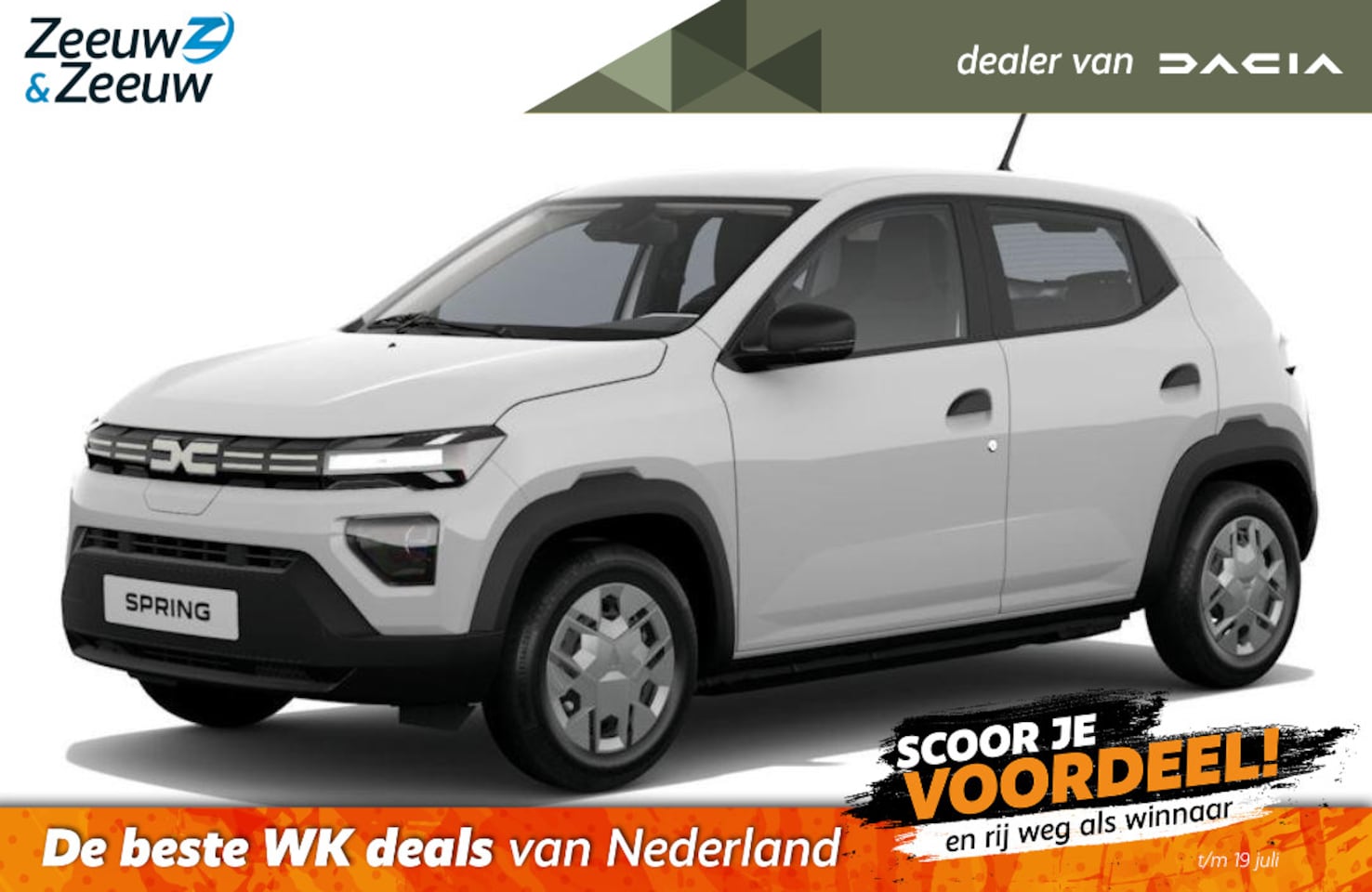 Dacia Spring - Essential 70 | inclusief gratis 7 jaar garantie tot 140.000km | Financier vanaf 2,9 % rent - AutoWereld.nl