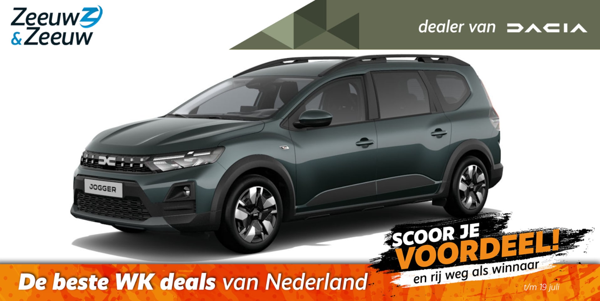 Dacia Jogger - De nieuwe TCe 110 expression l Nu te bestellen bij Zeeuw & Zeeuw met 7 jaar gratis fabriek - AutoWereld.nl