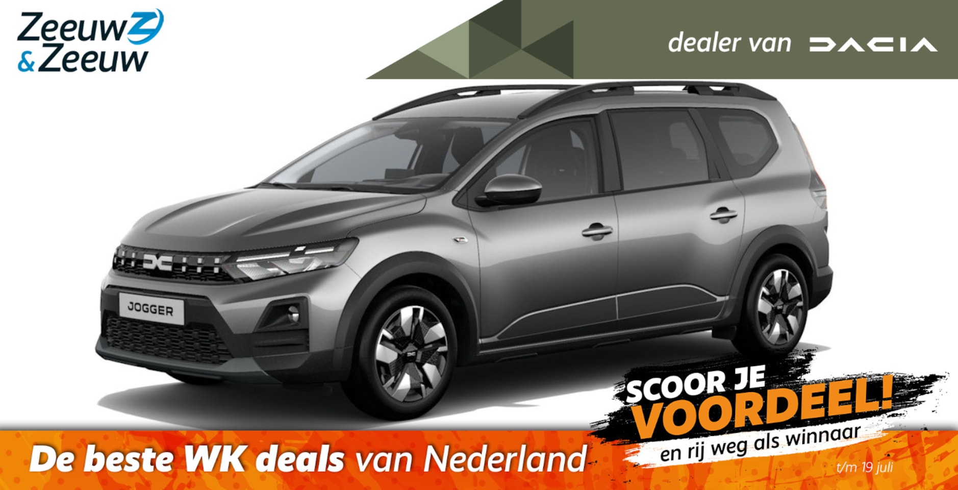 Dacia Jogger - De nieuwe TCe 110 expression l Nu te bestellen bij Zeeuw & Zeeuw met 7 jaar gratis fabriek - AutoWereld.nl