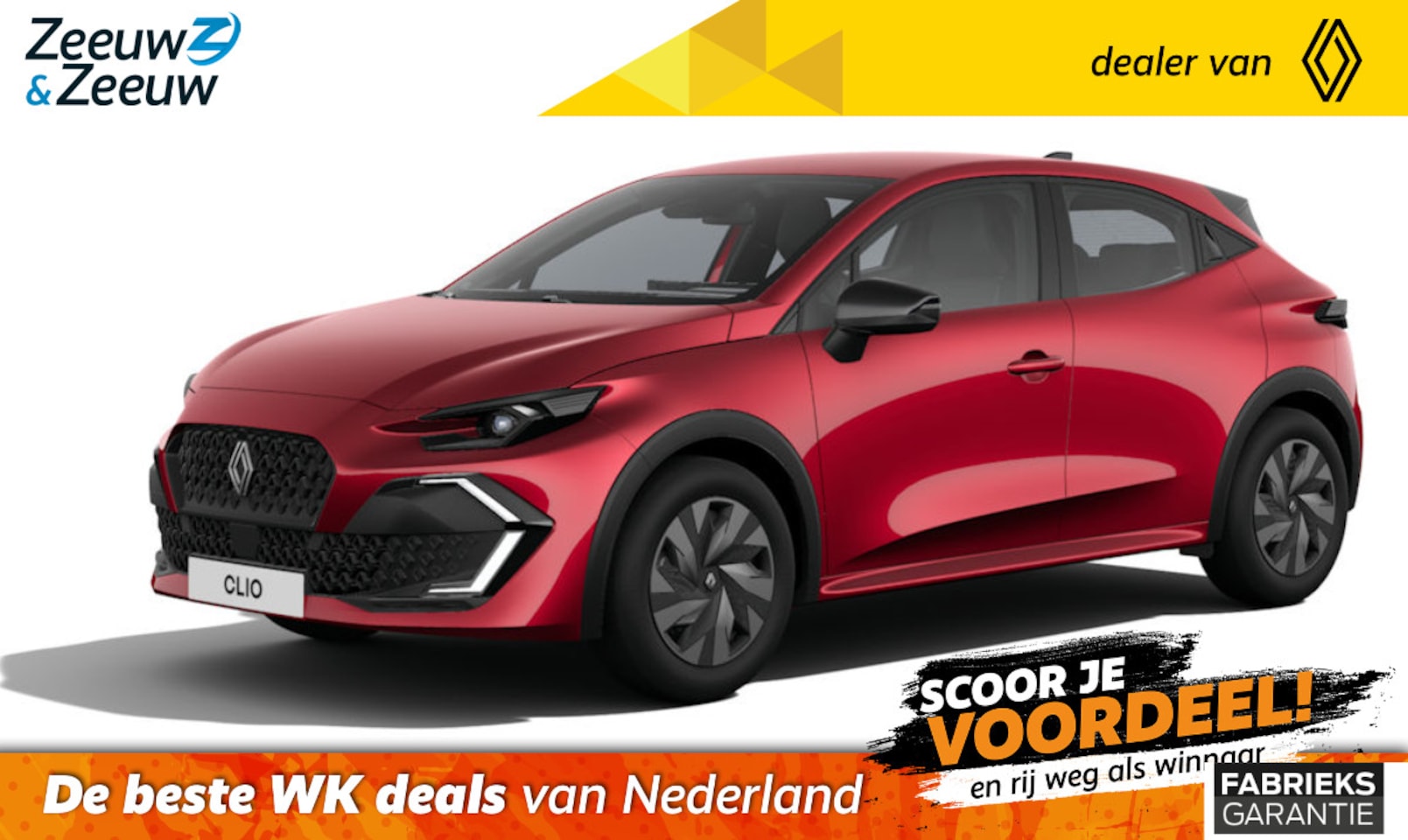 Renault Clio - Hybrid 160 evolution | NU met €1.800,- voorraadkorting | 5 jaar Gratis Garantie tot 160.00 - AutoWereld.nl