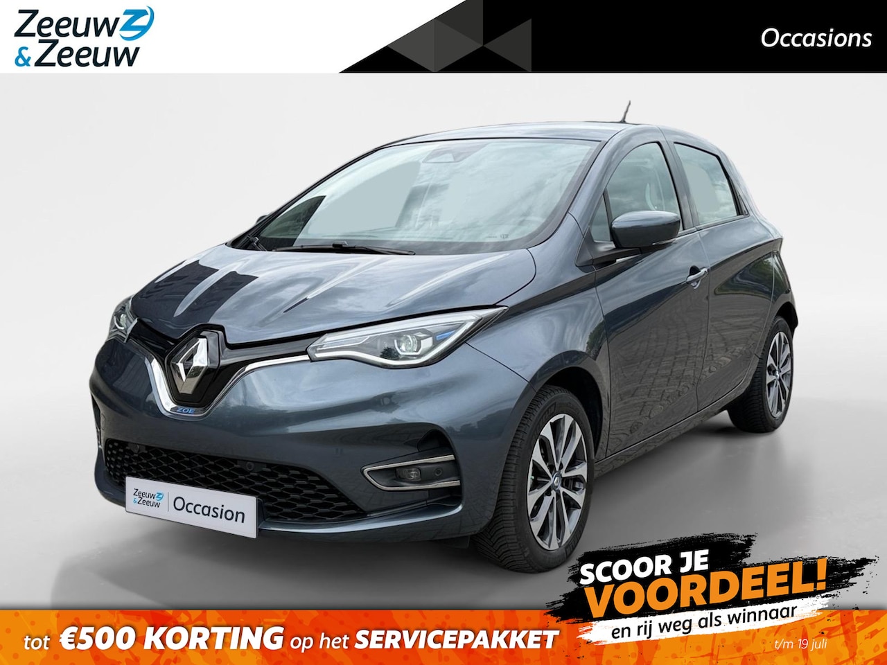 Renault Zoe - R135 Zen 52 kWh Automaat | Koop Accu | 1e eigenaar | Camera | Apple CarPlay/Android Auto | - AutoWereld.nl