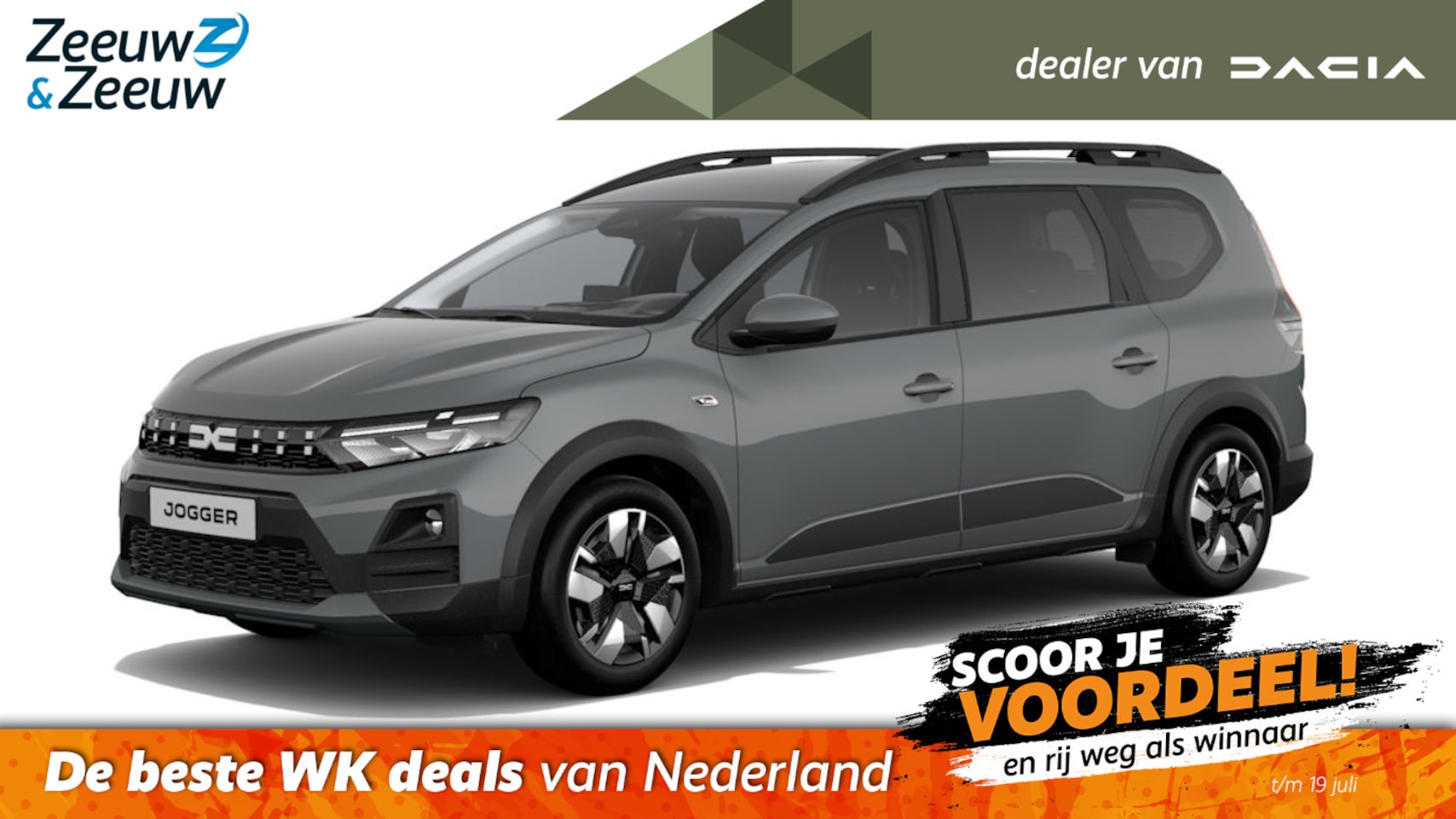 Dacia Jogger - De nieuwe TCe 110 expression l Nu te bestellen bij Zeeuw & Zeeuw met 7 jaar gratis fabriek - AutoWereld.nl