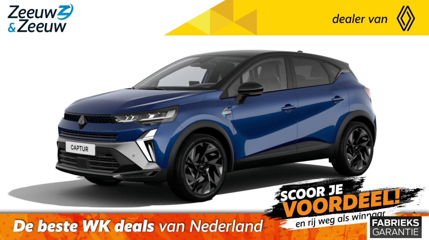 Renault Captur - E-Tech full hybrid 160 esprit Alpine | Nu uit voorraad leverbaar met €2.500,- EXTRA Zeeuw - AutoWereld.nl