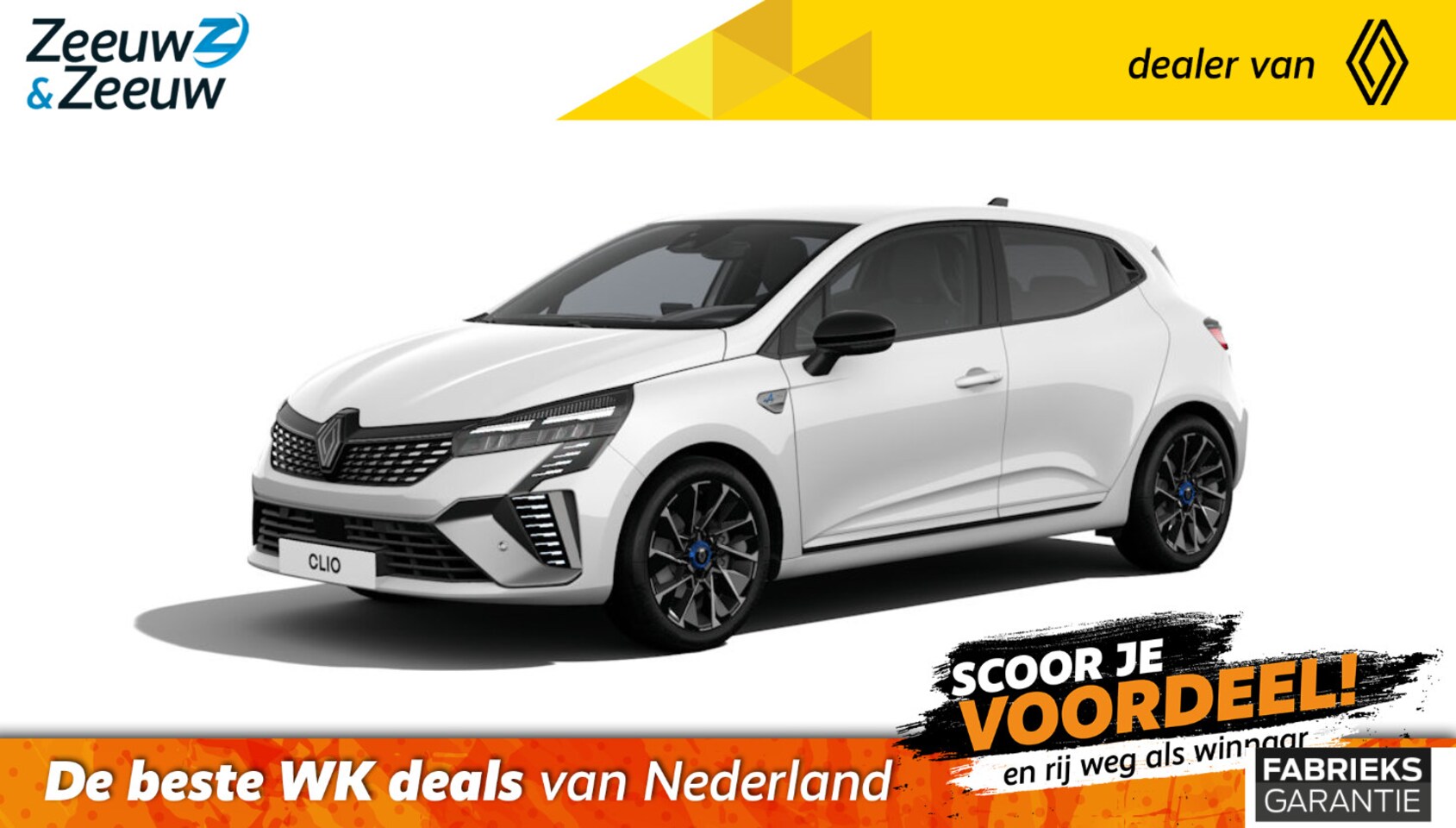 Renault Clio - E-Tech Full Hybrid 145 esprit Alpine | NU met € 5.000,- Zeeuw en Zeeuw voorraadkorting | + - AutoWereld.nl